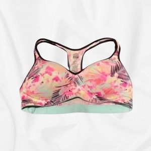 VICTORIA'S SECRET PINK Women's Push-Up Yoga/Sports Bra in Multicolour￨Size Small
